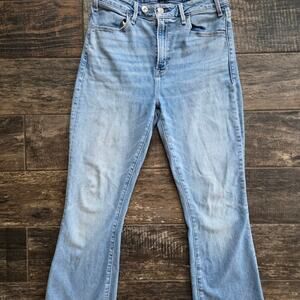 #581 Abercrombie & Fitch Jeans Simone High Rise Ankle Flare 27/4